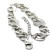bransoletka z dużych ogniw srebrna, biżuteria rodowana 925 cena, bransoletka z białymi cyrkoniami łańcuch, elegancka bransoletka z przedłużką, biżuteria premium shoper, bransoletka ogniwa 925