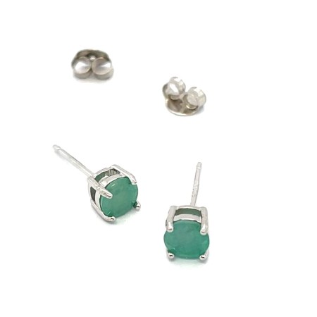 kolczyki szmaragdowe cena, srebrne kolczyki wkrętki szmaragd, biżuteria rodowana 925 zielona, eleganckie kolczyki sztyfty na prezent, biżuteria premium shoper kolczyki, kolczyki z zielonym oczkiem 925