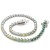 srebrna bransoletka tenisowa zielona, bransoletka tenisowa limonka cyrkonie, biżuteria srebro 925 rodowane, bransoletka z zielonymi kamieniami, tenisówka srebrna 3mm, biżuteria glamour zielona
