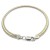 bransoletka srebrno złota, elegancka bransoletka 5mm, srebro rodowane i złocone, bransoletka 18 cm