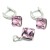 modne kolczyki z krysztalami, kolczyki rodowane kostki, pustynny roz kolczyki swarovski, eleganckie kolczyki na biglu, kolczyki premium shoper