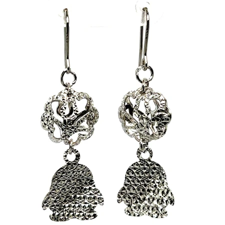 kolczyki srebrne okrągłe ażurowe, biżuteria srebrna 925 online, kolczyki srebrne długie wiszące, elegancka biżuteria diamentowana, srebrne kolczyki z diamentowaniem, srebro 925 online