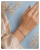 biżuteria włoski styl, szeroka bransoletka srebrna, prezent na rocznicę bransoletka, eleganckie srebro, bransoletka do biura, biżuteria autorska sklep online, bransoletka z rodowaniem i złoceniem