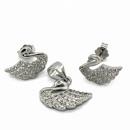 nowoczesna biżuteria styl minimalistyczny, elegancki zestaw biżuterii, modne dodatki z motywem zwierzęcym, estetyczna biżuteria, biżuteria premium shoper.