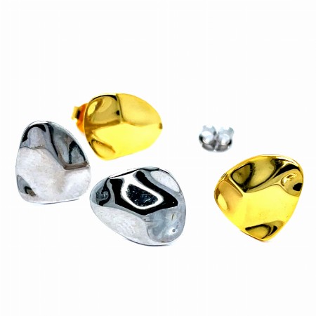 Kolczyki na co dzień, kolczyki do pracy, kolczyki do modnych stylizacji, lekka biżuteria na co dzień, kolczyki 11x14 mm srebro, biżuteria premium sklep online