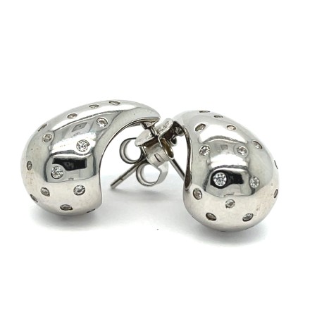 kolczyki srebrne 925 z cyrkoniami, wkrętki krople z kamieniami, biżuteria na wesele srebro, eleganckie kolczyki z przejrzystym oczkiem, kolczyki krople 11x19 mm, luksusowe dodatki do sukni