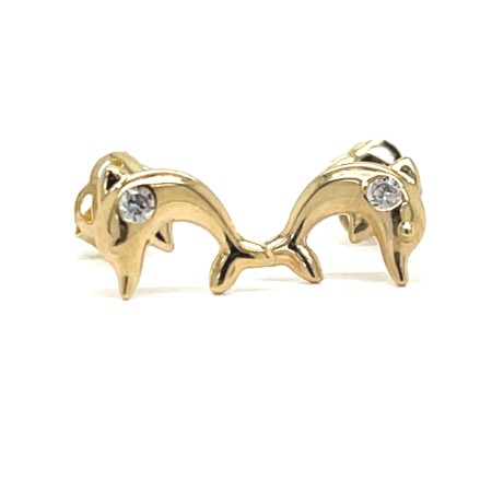 pierwsze kolczyki ze złota, elegancka biżuteria dziecięca, kolczyki na co dzień dla dziecka, złoty upominek dla córki, luksusowe dodatki dla najmłodszych