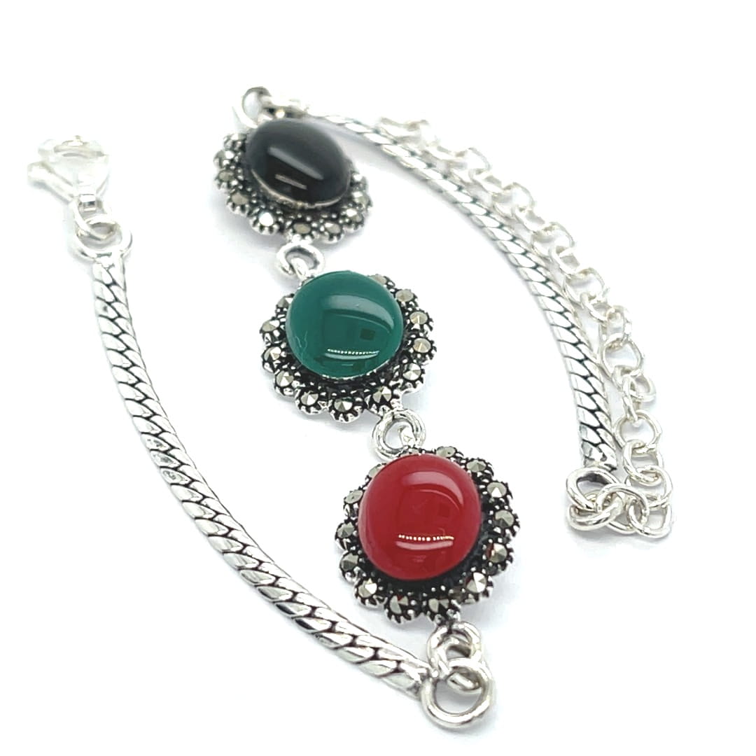 Biżuteria z kamieniami szlachetnymi w srebrze 925