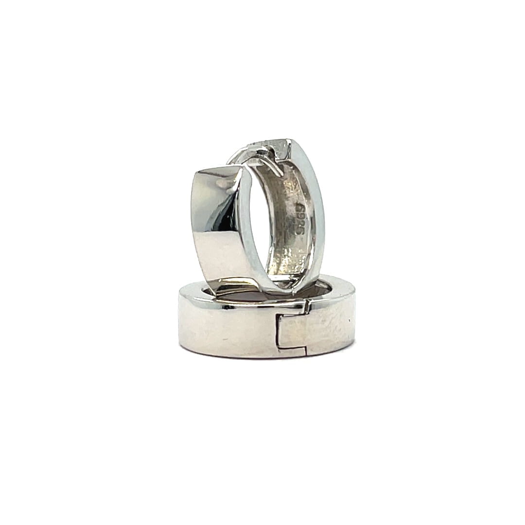 kolczyki koła 2mm grubości, małe kolczyki koła srebro, kolczyki rodowane próba 925, biżuteria antyalergiczna srebro, kolczyki srebrne gładkie, koła srebrne damskie