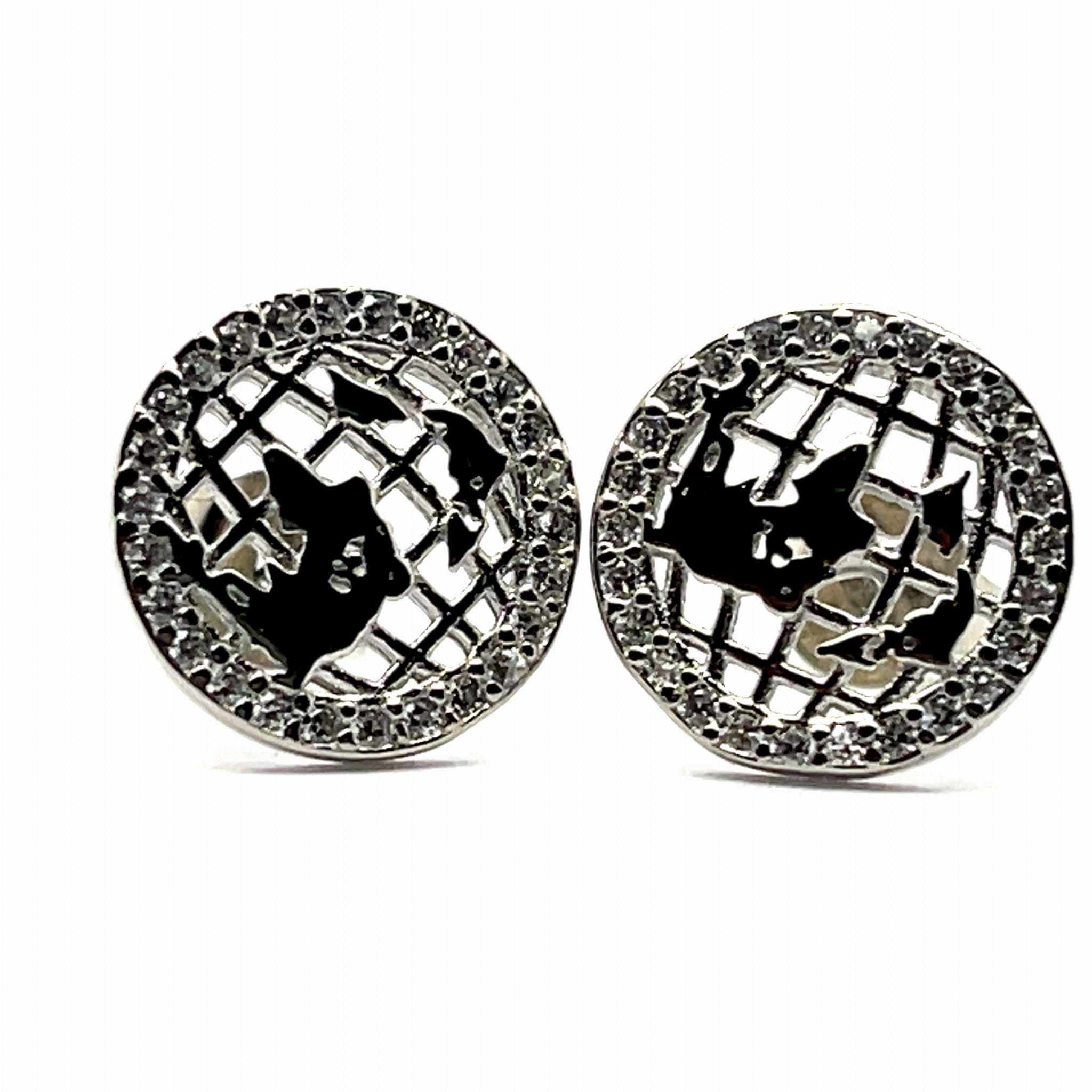 kolczyki kontynenty, kolczyki mapa świata, kolczyki podróżnicze, biżuteria z motywem mapy, kolczyki globus, dla podróżniczki prezent