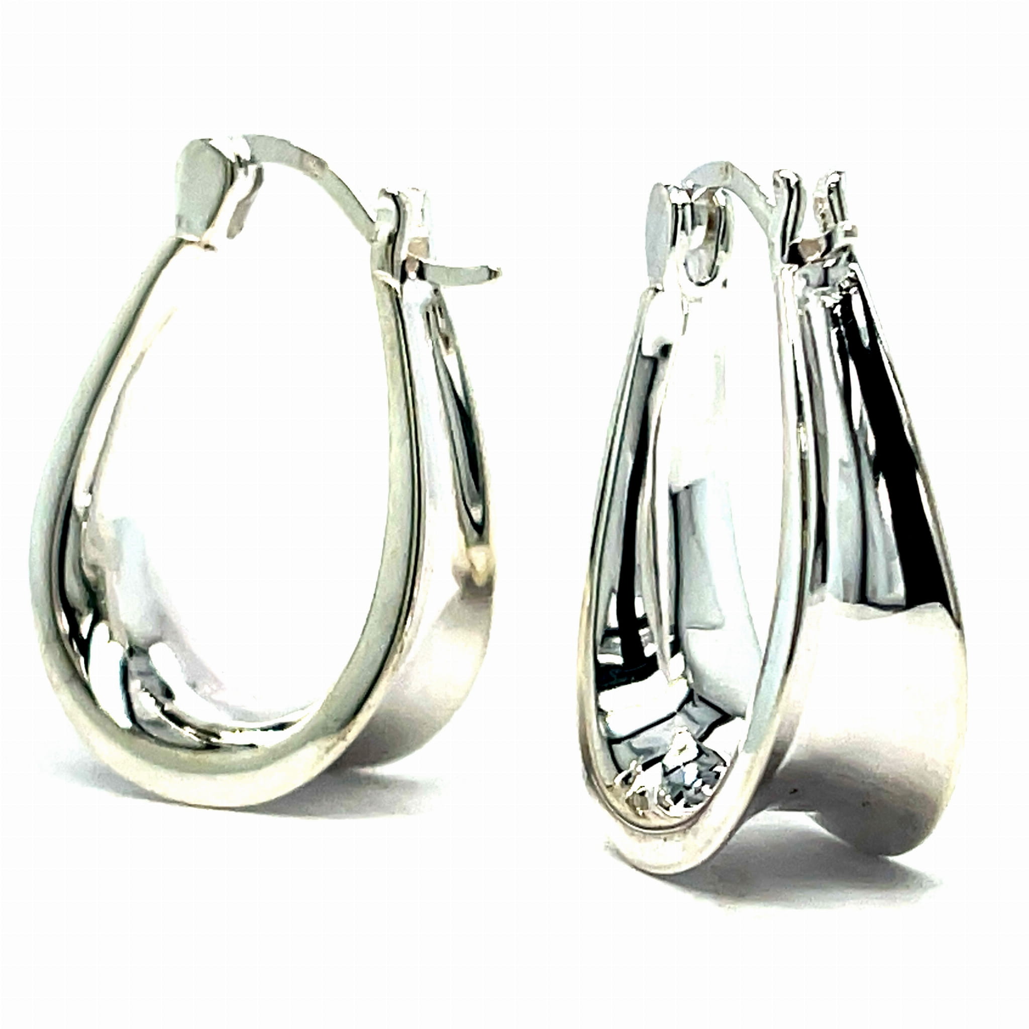 srebrne kreole 925, kolczyki koła gładkie, klasyczne kreole srebrne, biżuteria minimalistyczna, kolczyki srebrne wysoki połysk, biżuteria z prawdziwego srebra, srebrne kolczyki damskie