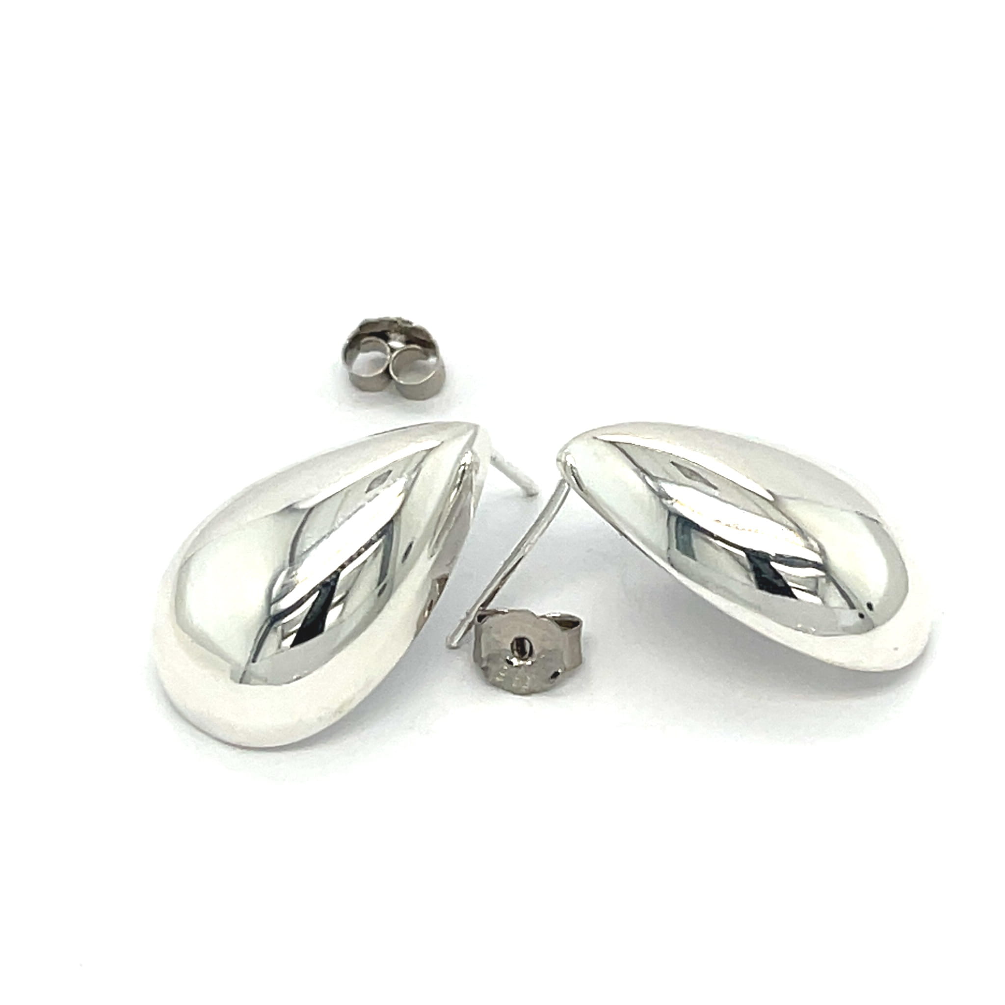 Kolczyki ze srebra pr.925 , modne, ozdobne  Srebrne krople