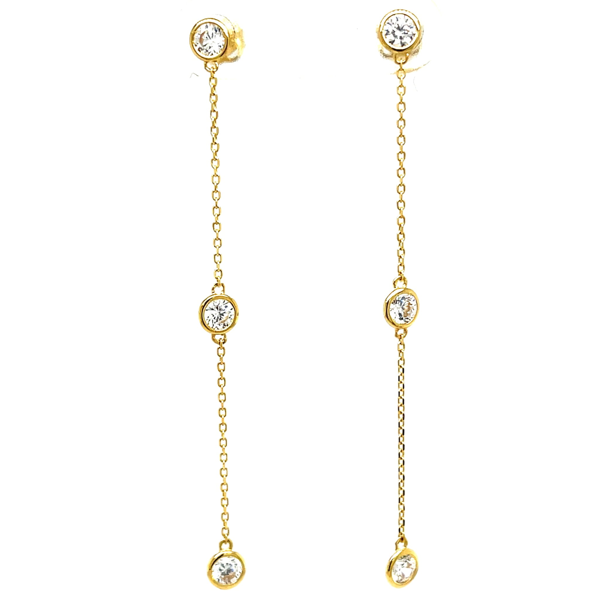 złoto 585 kolczyki, próba 14k, białe cyrkonie, biżuteria wysokiej jakości, żółte złoto, prezent dla niej, pomysł na prezent, biżuteria na wieczór, elegancki prezent, stylowy dodatek na wesele