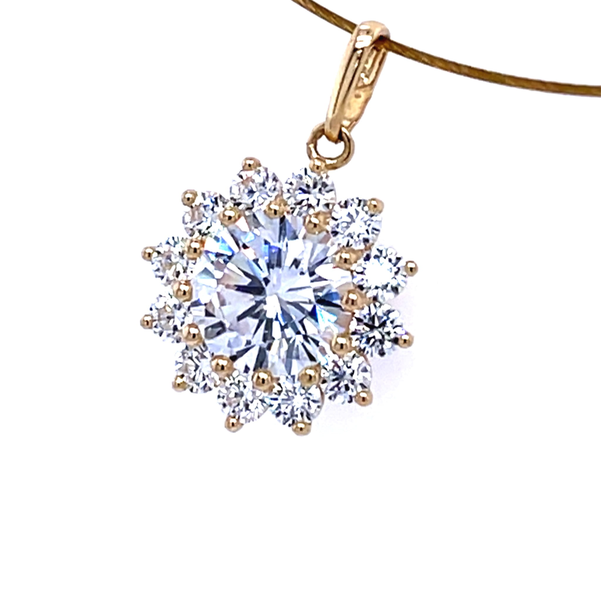 zawieszka na prezent złoto, romantyczna biżuteria dla niej, uniwersalna zawieszka design