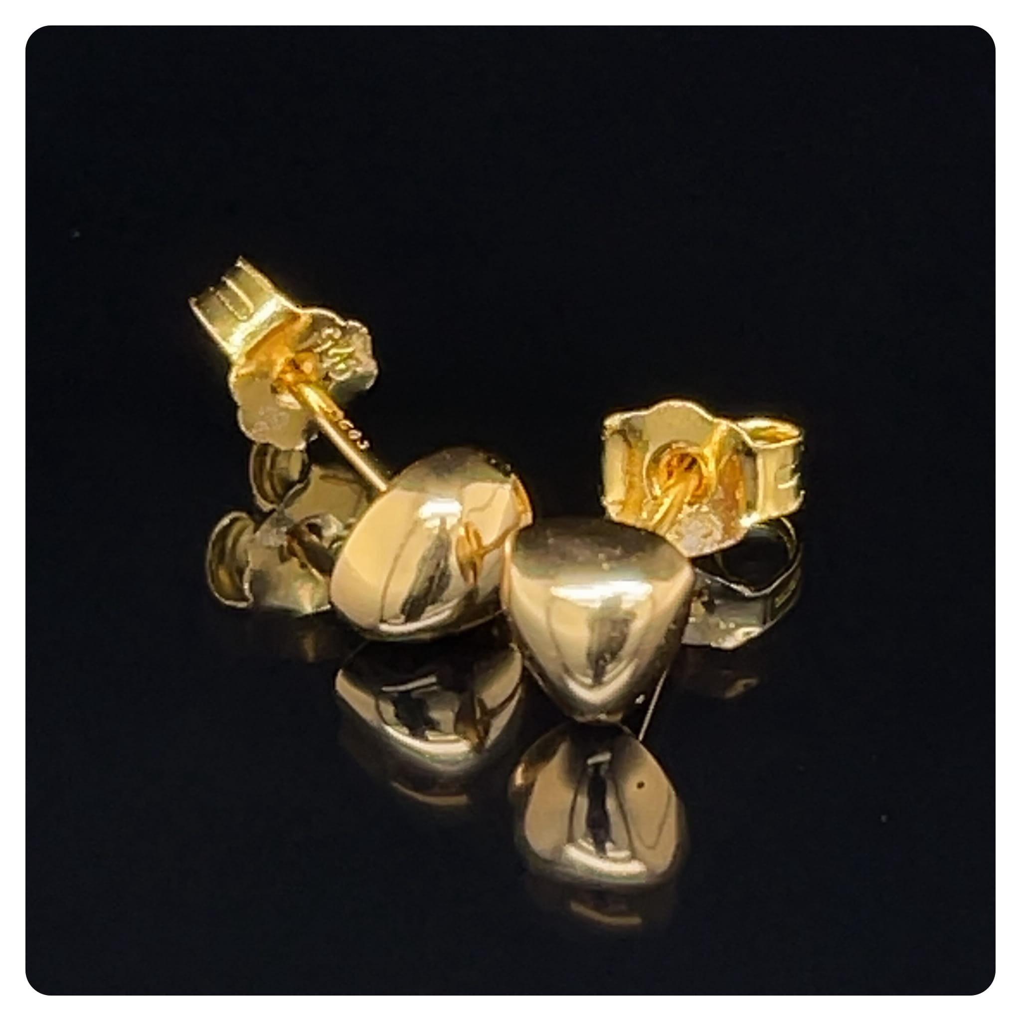 Kolczyki sztyfty  "Trójkątna Poduszka" - pozacane kolczyki srebrne 925, kolczyki na każdą okazję